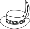 Hat Without Excess White Around It Clip Art