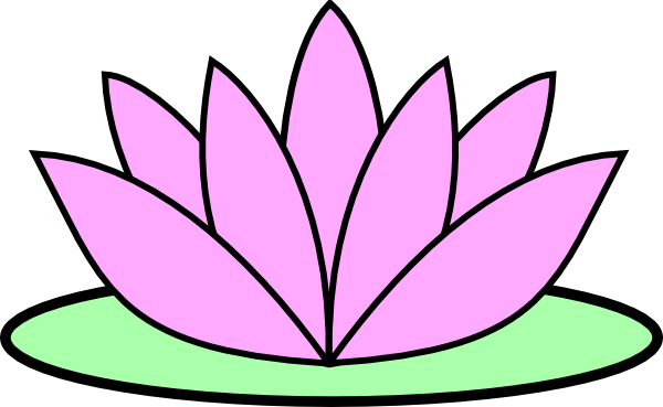 clip art lotus flower - photo #8