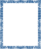 Blue Cool Frame Clip Art