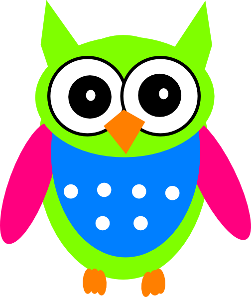 green owl clip art - photo #16