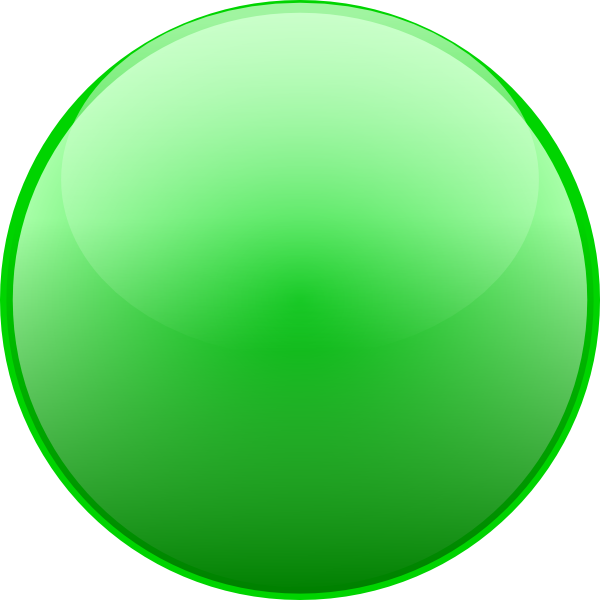 Green Ball Clip Art at  - vector clip art online, royalty free &  public domain