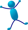 Blueman Clip Art