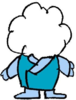 Cloud Person Clip Art