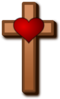 Love At Cross Clip Art