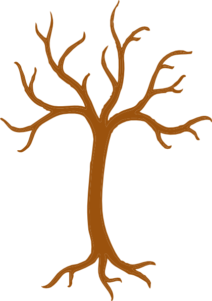 clipart tree outline - photo #14