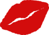 Crazy Chic Lips Red Tiny Clip Art