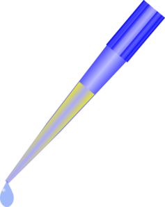 Tip 1ml Reagent Drop Clip Art