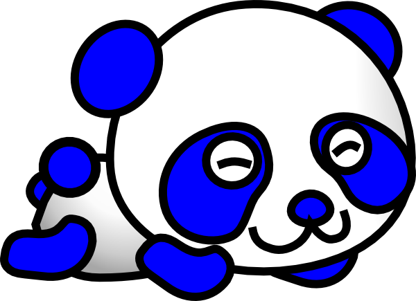 clipart panda artist - photo #29