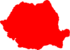 Romania Full Red By Lmc Clip Art