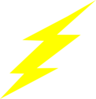 Straight Flash Bolt Clip Art