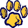 Wildcat Paw 2 Clip Art