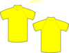 Yellow Polo Shirt Clip Art