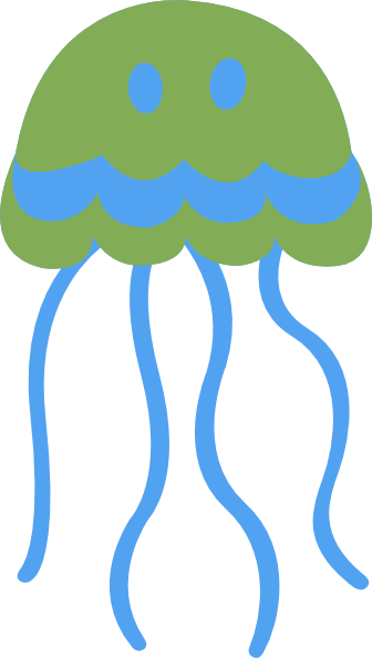 moving jellyfish clipart - photo #8