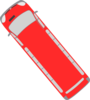 Red Bus - 130 Clip Art