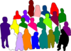 Diverse Group Clip Art