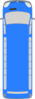 Blue Bus - 90 Clip Art