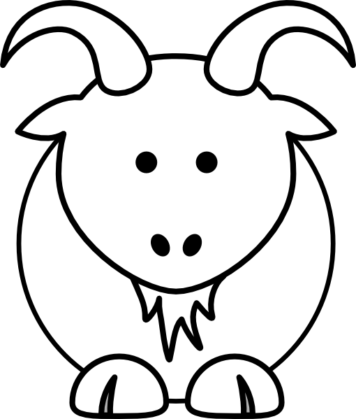 free cartoon goat clip art - photo #45