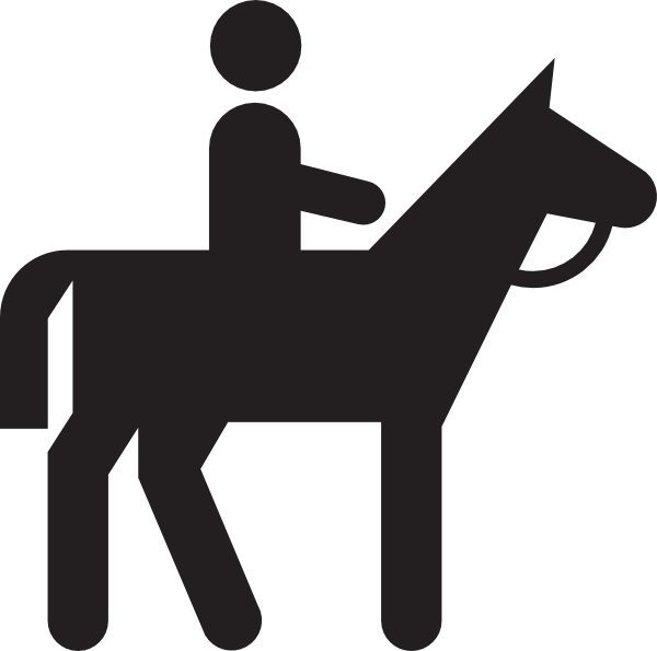 horse riding clipart - photo #3