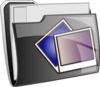 Picture Folder Icon Clip Art