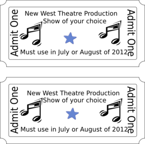 Movie Ticket Clip Art