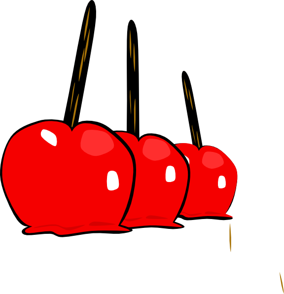 candy apple clipart - photo #1