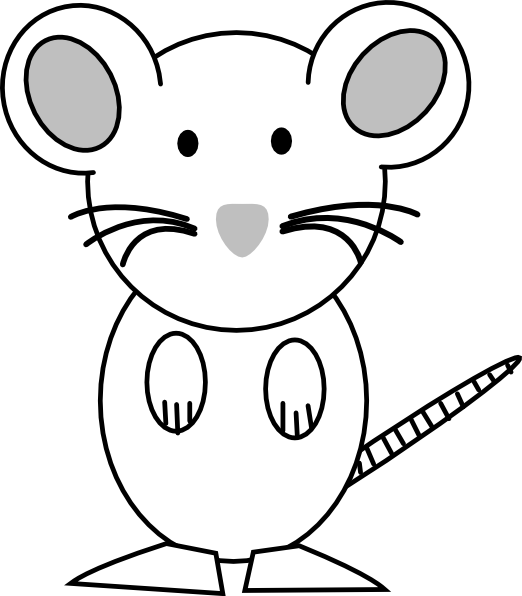 white mouse clip art - photo #18