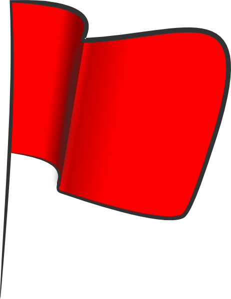 small red flag clipart - photo #40