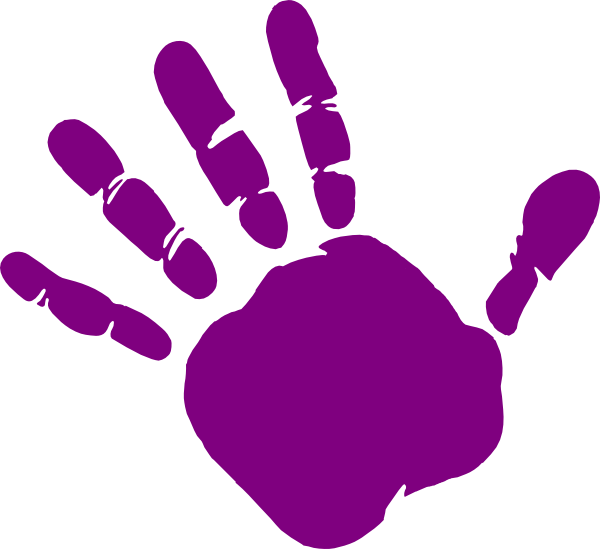 baby handprint clipart free - photo #5