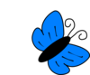 Mariposa Azul Clip Art