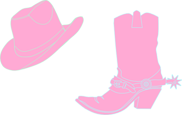 clipart cowgirl boots - photo #48