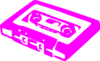 Cassette Pink Clip Art