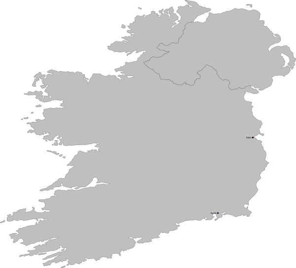 clipart map of ireland - photo #6