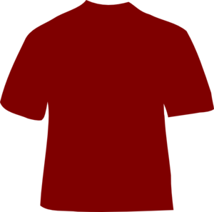 Maroon Shirt Clip Art