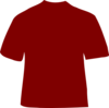 Maroon Shirt Clip Art