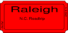 Raleigh Ticket Clip Art