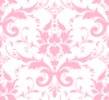 Cotton Candy Pink Damask Pattern Ffbad2 Clip Art
