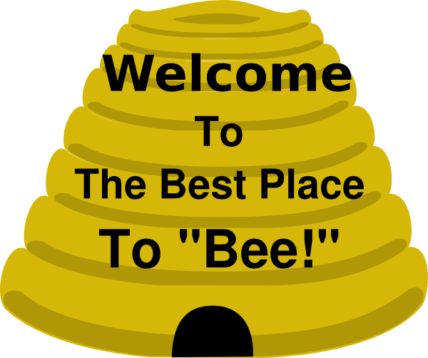 free clip art of bee hive - photo #30