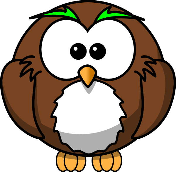 Clip Art Owl. Wise Owl clip art