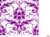 Purple 2 Damask Clip Art