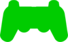 Green Controler Clip Art