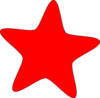 Red Star Clip Art