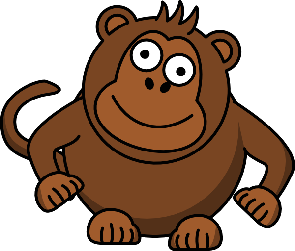 clipart for monkey - photo #28
