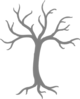 Grey Tree Clip Art