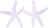 Lavender  Two Starfish Clip Art