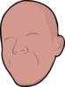 Bald Without Face Clip Art