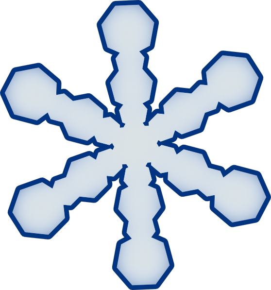 clipart of a snowflake - photo #21