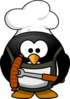 Bbq Penguin Clip Art