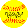 Softball Yellow Storm Clip Art