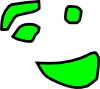 Smiley Eyebrow Emoticon Clip Art