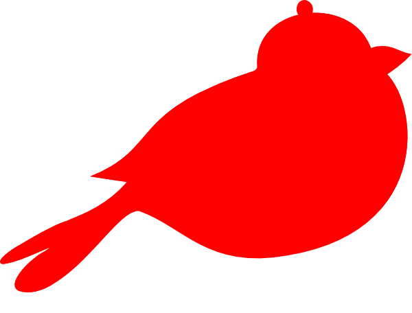 Red Bird Clip Art at Clker.com - vector clip art online, royalty free